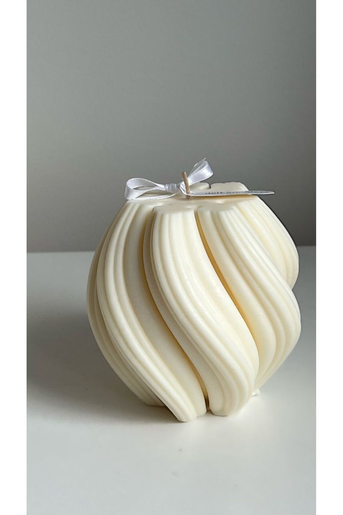 CANDLE El Yapımı Yılbaşı Çam Ağacı, Burgu Mum ve Geyik Figürlü Mum Seti – 3’lü Kış Koleksiyonu